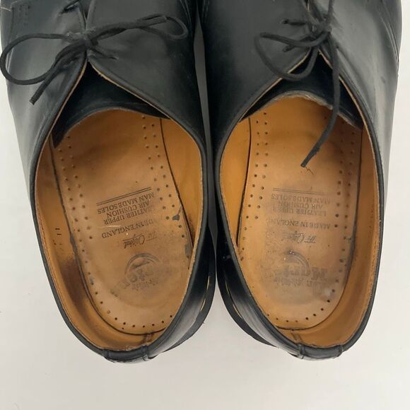 Doc Martens Size 11 Black 1461 Gibson Oxfords - Picture 5 of 7